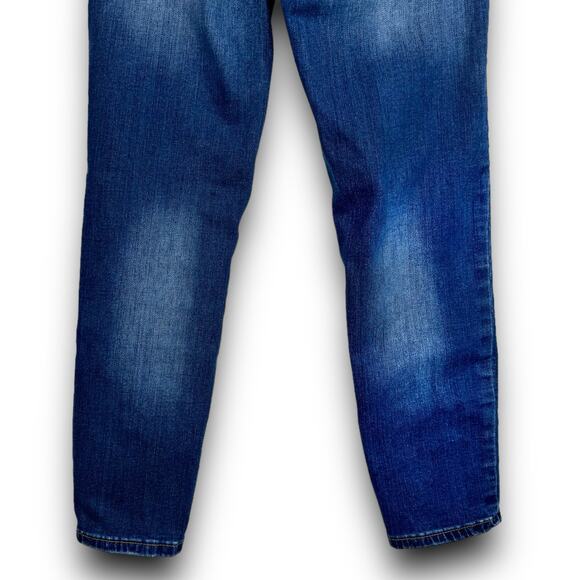 Judy Blue Relaxed Fit Mid Rise Stretch Denim Jeans Cropped Ankle Tapered Size 26 - Picture 8 of 11